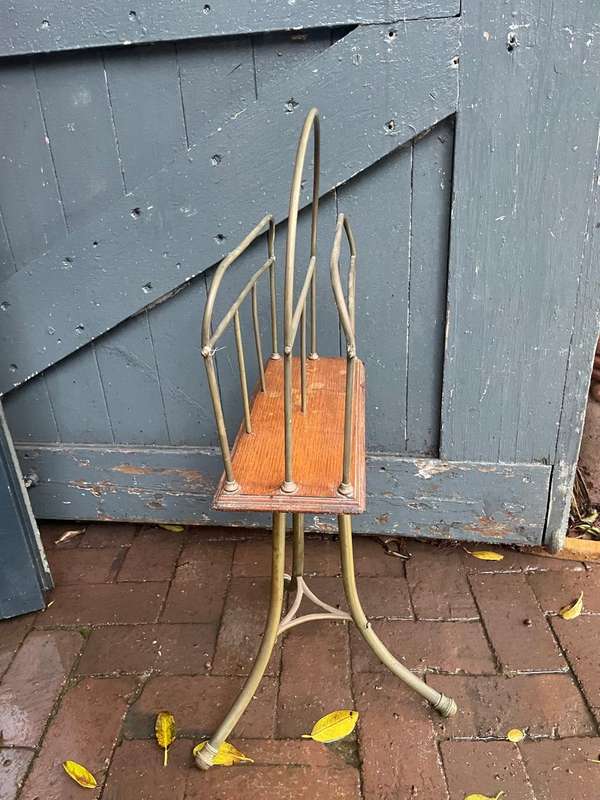 Brass Magazine Rack ( 74 x 45 x 13 cm )