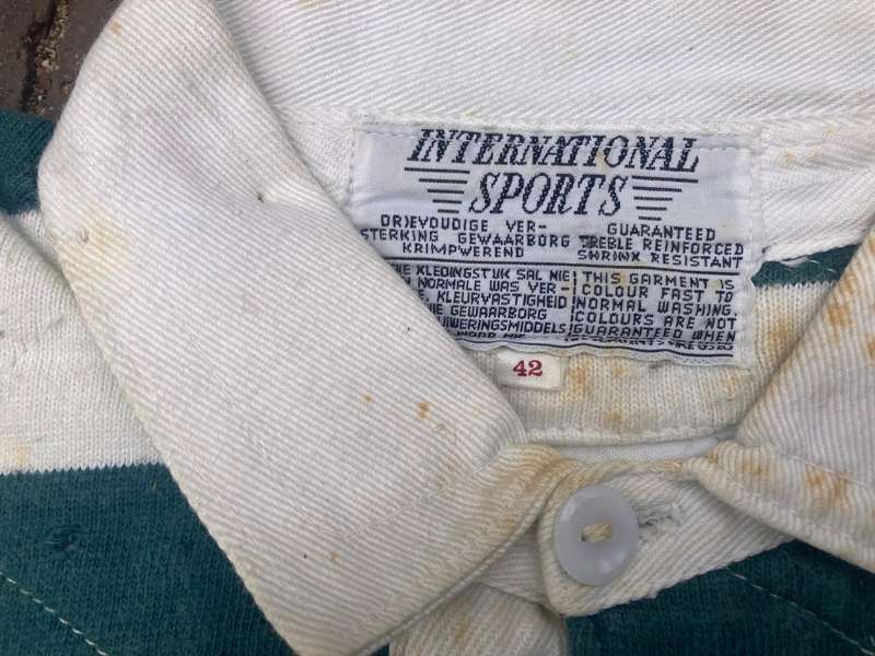 Rugby: Rare Original Rhodesia Rugby Players Jersey