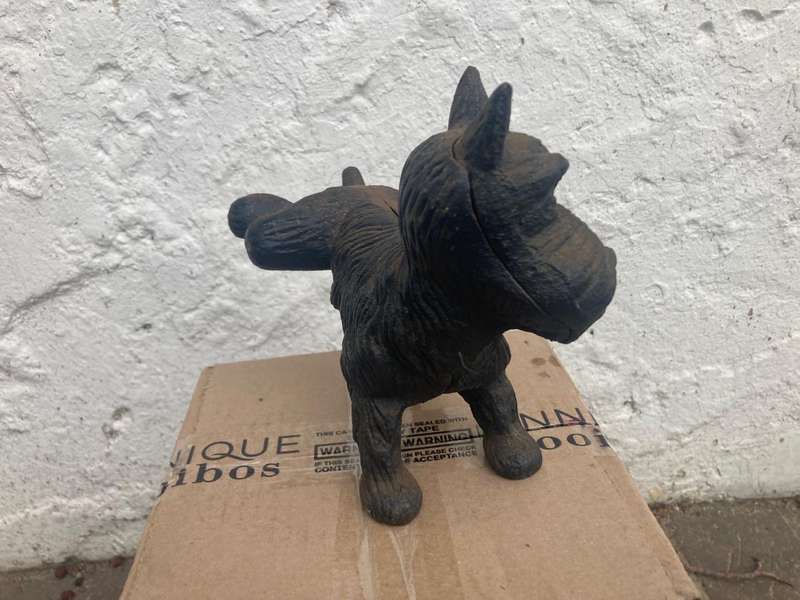 Cast Iron Scotty Dog Doorstop ( 20 x 16 cm )