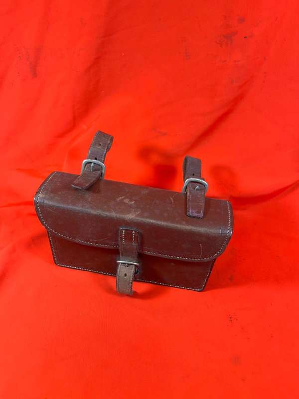 Rare Victorian Sandwich Box in Leather Case by James Dixon & Sons, Sheffield