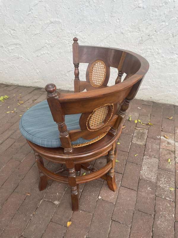 Vintage Stinkwood Tub Chair