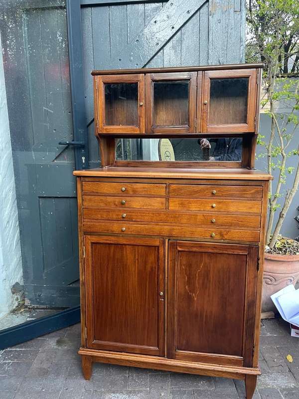 Mahogany Dental Cabinet ( 150 x 84 x 40 cm )