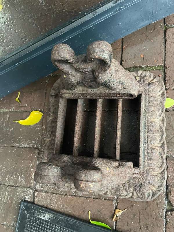 Victorian Cast Iron Bootscraper