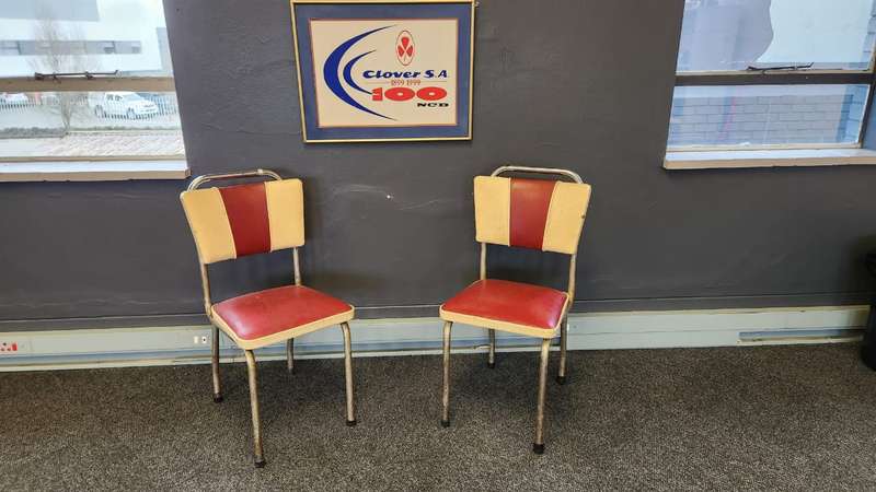 Pair of Retro Kitchen Chairs