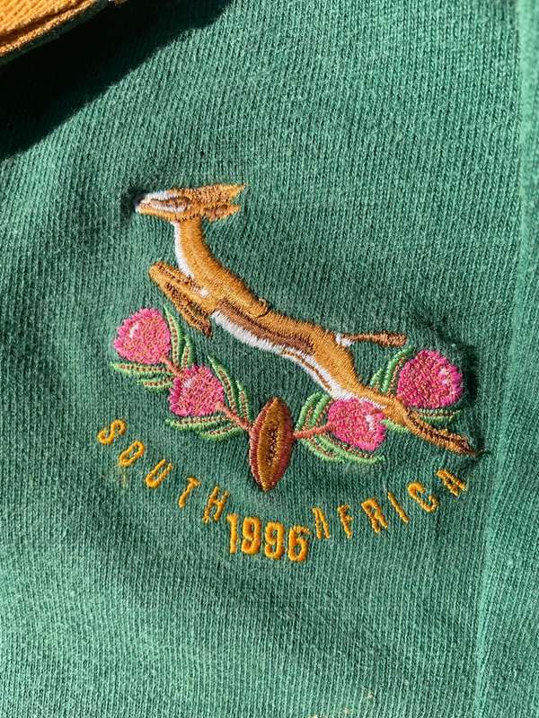 Rugby . Pair of Springbok Worldcup 95 Jerseys