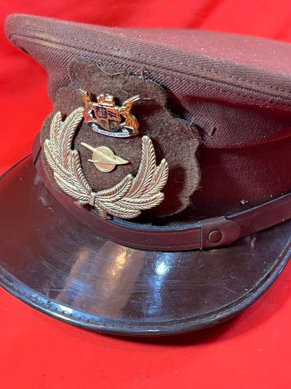 Rare Cap of Railway Police Chief