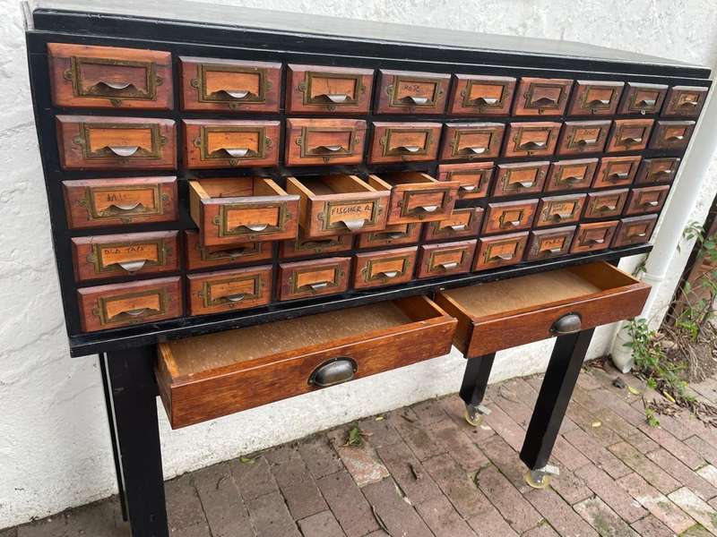 Rare Apothecary Cabinet ( 126 x 126 x 38 cm )