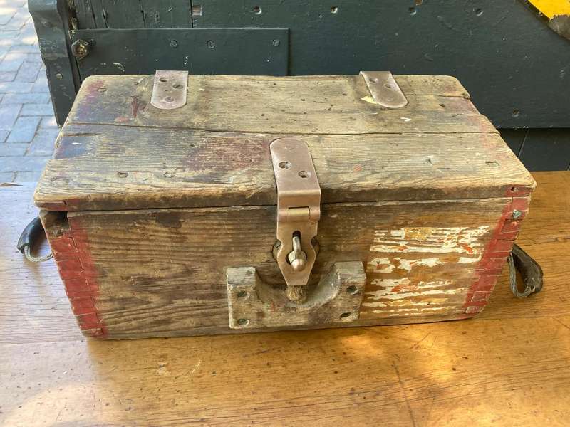 WW11 Original Ammo Box with Brass Fittings 1942
