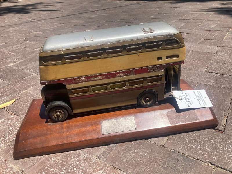 Model of Vintage Germiston Bus (35 x 18 x 10 cm )