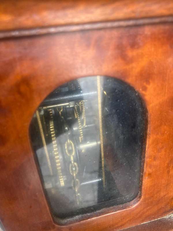 Rare Dutch Moonphase Wall Clock (50 cm , working )