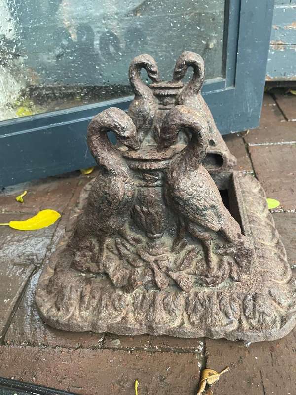 Victorian Cast Iron Bootscraper