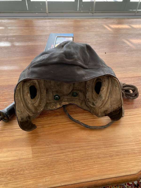 WW 11 RAF Pilots Helmet