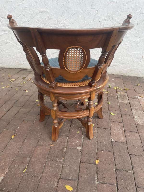 Vintage Stinkwood Tub Chair