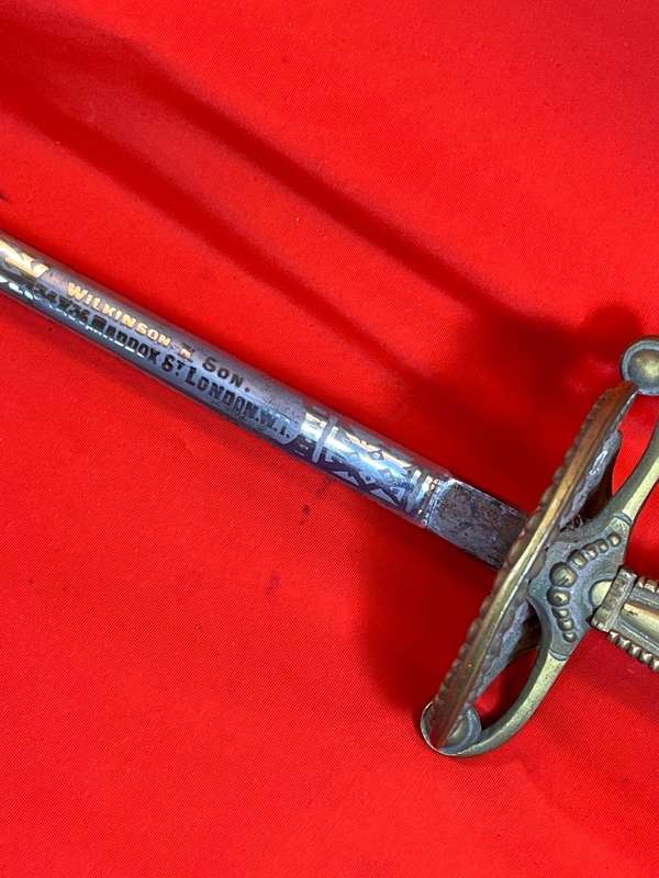 Rare Wilkinson British Court Sword