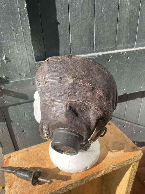 WW 11 RAF Pilots Helmet