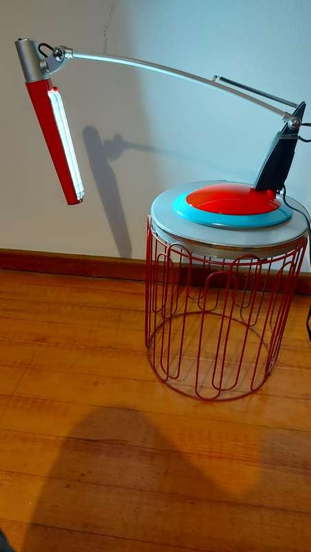 Midcentury Style Lamp based on the Spazio Spce Age Angelpoised Design made in Italy