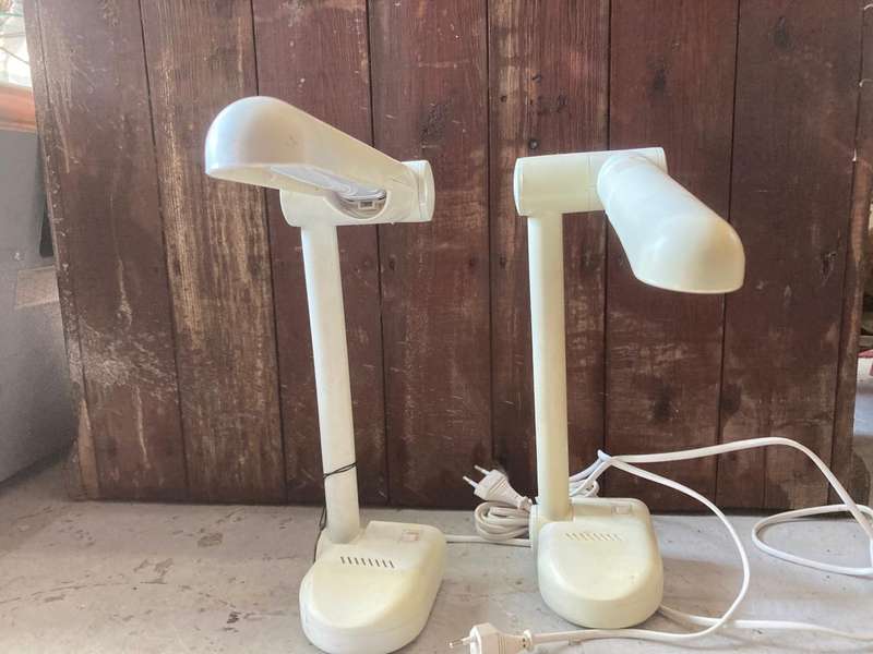 Pair Of Eurolux Folding Lamps circa 1980's