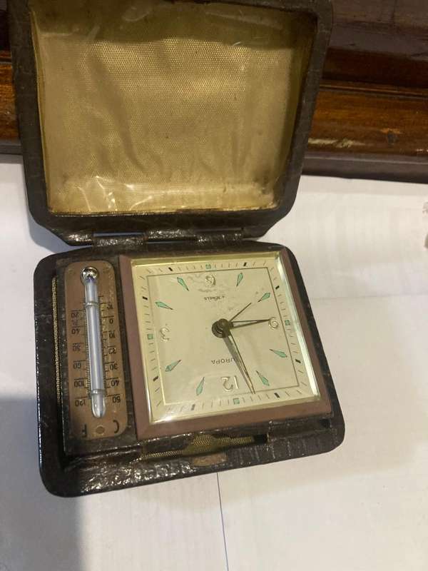 Collection of 10 Vintage Alarm and Travelclocks