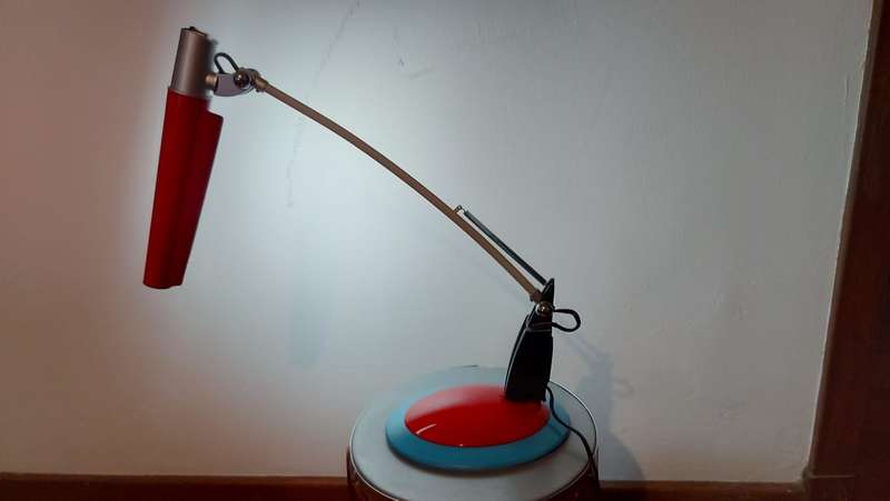 Midcentury Style Lamp based on the Spazio Spce Age Angelpoised Design made in Italy