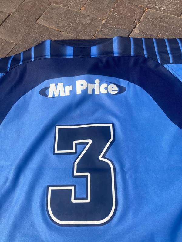 Rugby: Bulls Super 12 Players Jersey no 3