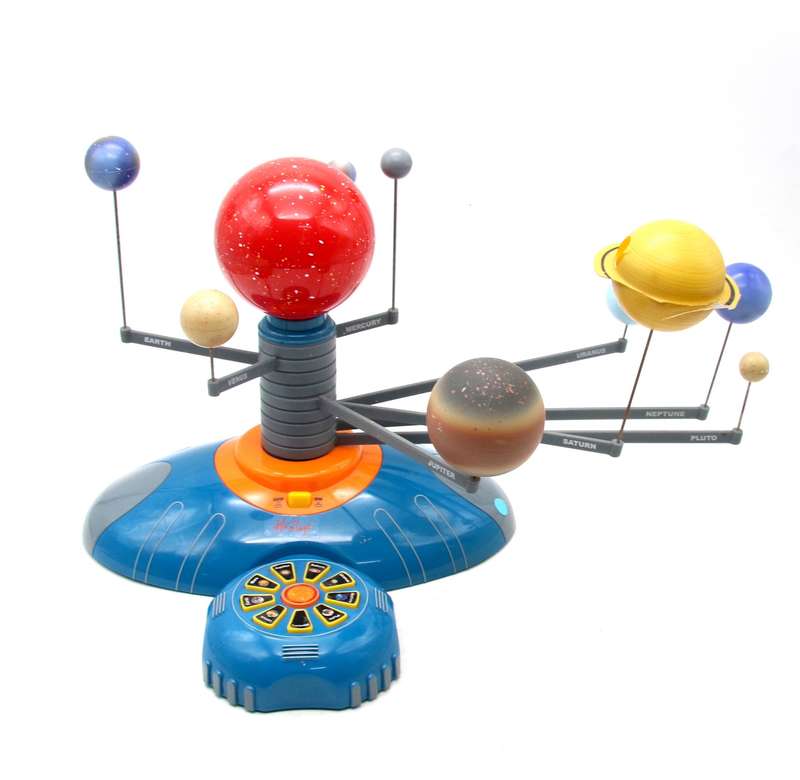 Vintage Hamleys Solar System Simulator , battery operated, working( 31 x 41 x 28cm )