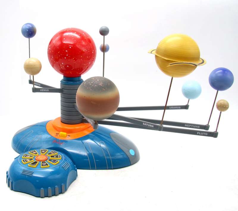 Vintage Hamleys Solar System Simulator , battery operated, working( 31 x 41 x 28cm )