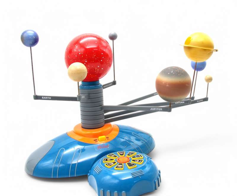 Vintage Hamleys Solar System Simulator , battery operated, working( 31 x 41 x 28cm )