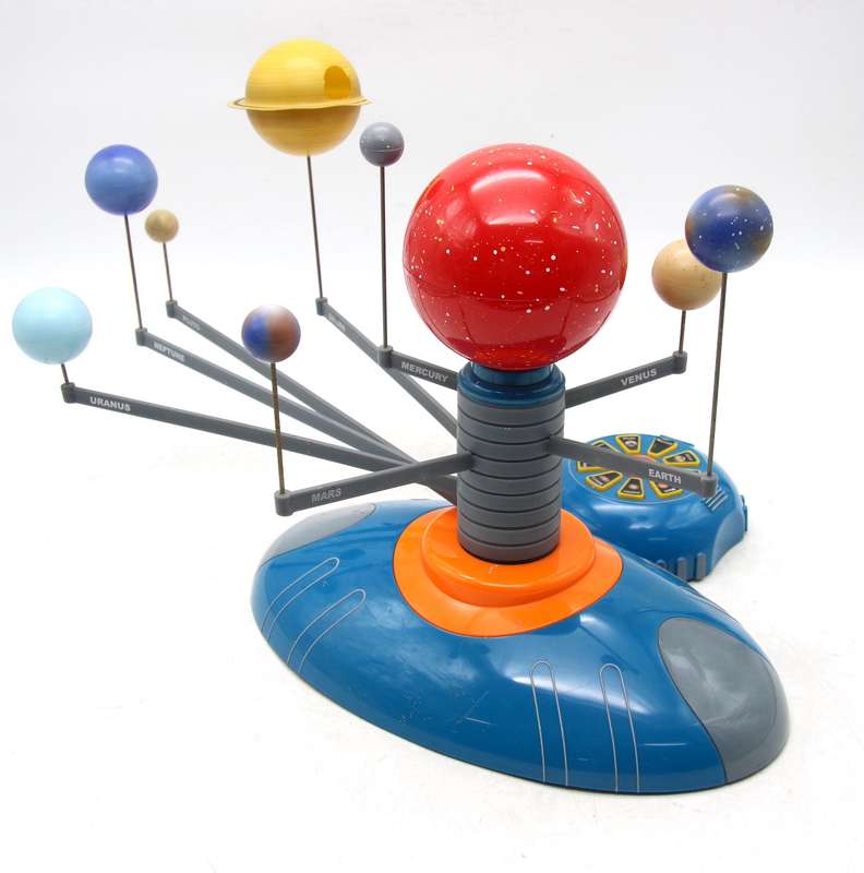 Vintage Hamleys Solar System Simulator , battery operated, working( 31 x 41 x 28cm )