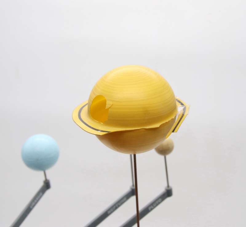 Vintage Hamleys Solar System Simulator , battery operated, working( 31 x 41 x 28cm )