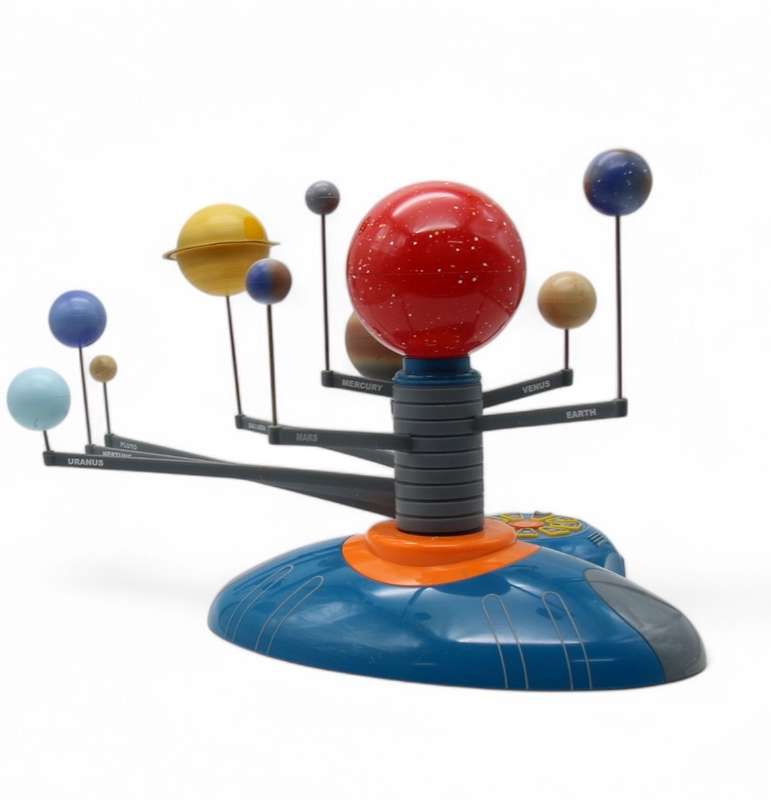 Vintage Hamleys Solar System Simulator , battery operated, working( 31 x 41 x 28cm )
