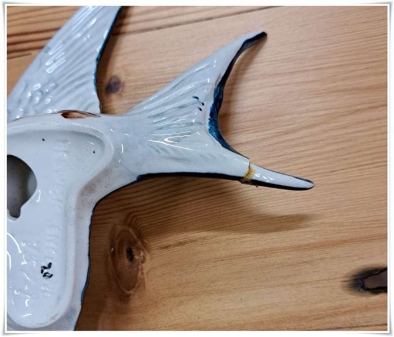 Collection of 3 Flying Beswick Swallows ( 15/18, 12/15,11/10cm)