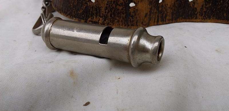 Vintage Voortrekker Belt with Rope and Whistle