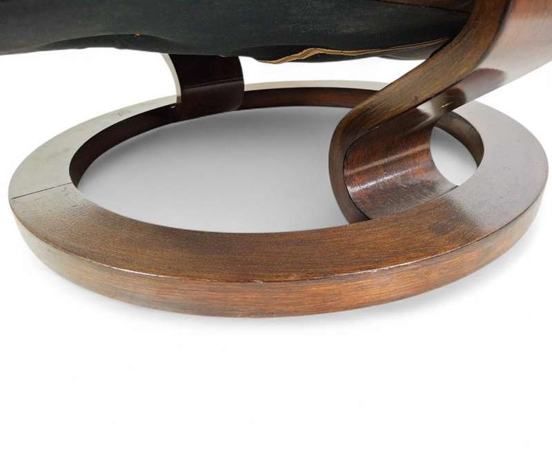 Ekornes Stressless Leather Chair and Footstool