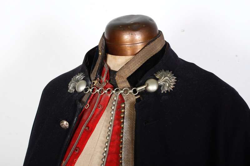 Victorian Army Officers Waistcote and Jacket plus Royal Artillery Dress Cape