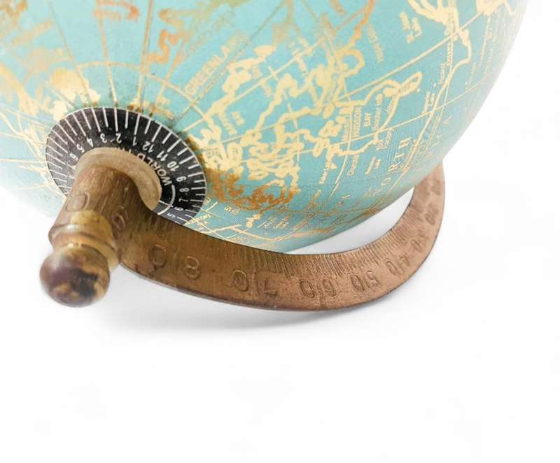 Beautiful Globe on Wooden Stand( 28 cm )