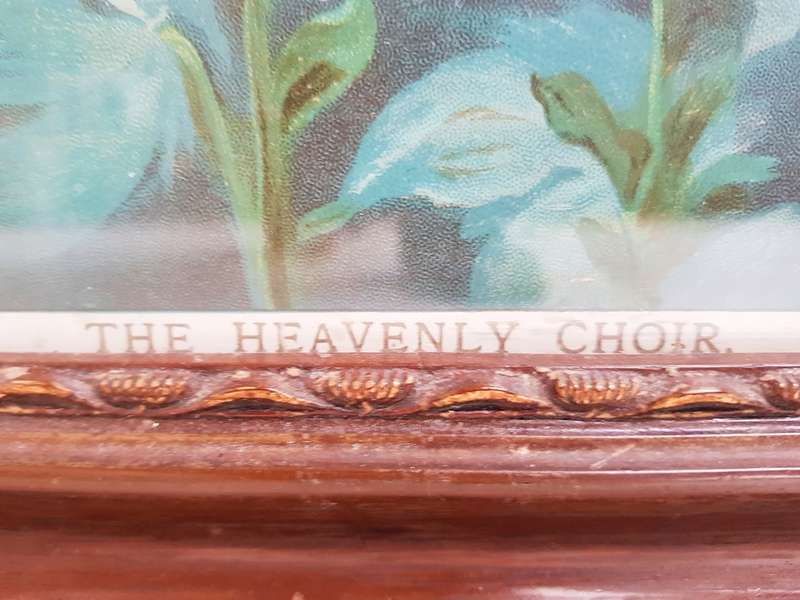 Rare Print: The Heavenly Choir( 76 x 60 cm )