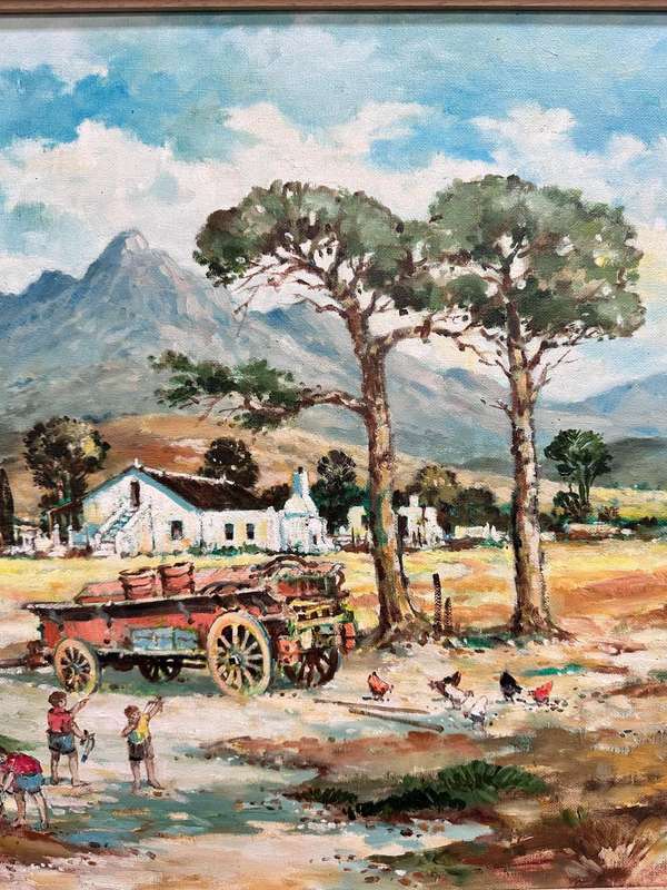 Johnny de Kock Oil on board ( 86 x 70 cm )