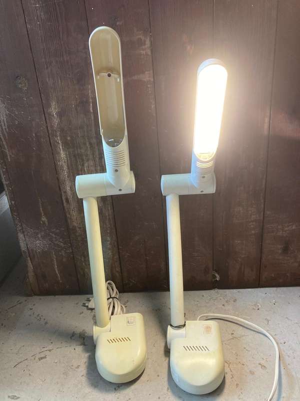 Pair Of Eurolux Folding Lamps circa 1980's