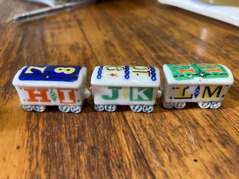 Rare Wade Alphabet Train circa 1958