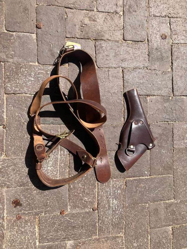 Sam Brown Belt and Holster