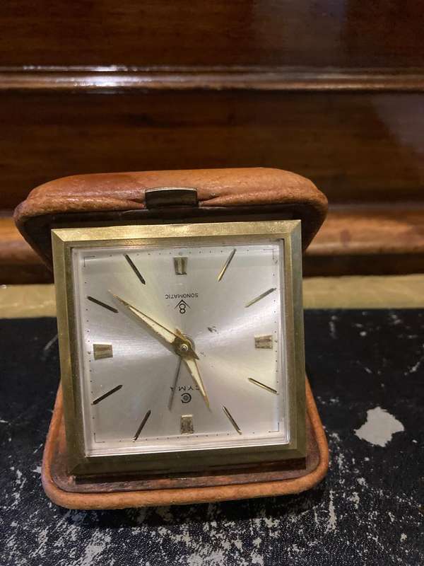 Pair of Vintage Cyma Travelclocks ( working)