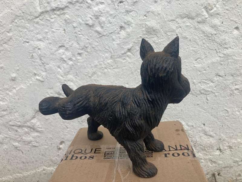 Cast Iron Scotty Dog Doorstop ( 20 x 16 cm )