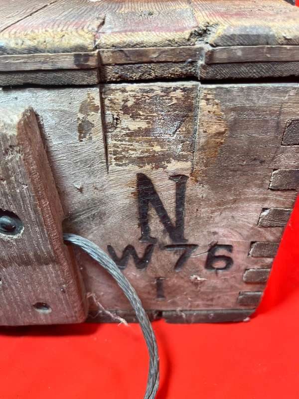 WW11 Original Ammo Box with Brass Fittings 1942