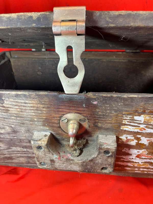 WW11 Original Ammo Box with Brass Fittings 1942