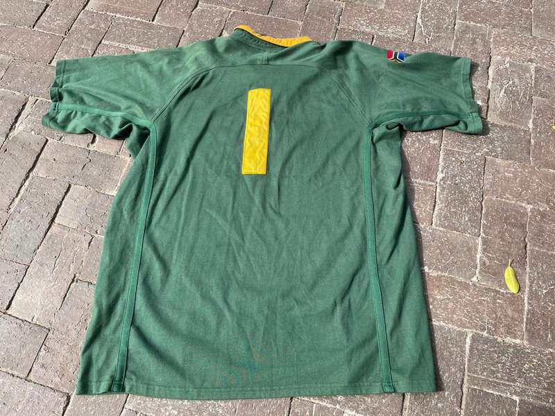 Rugby: Springbok Players Jersey no 1