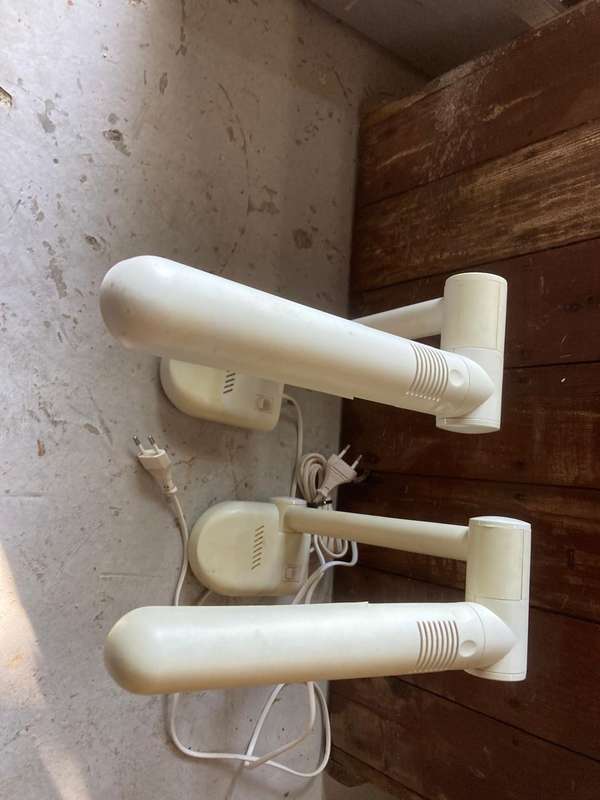 Pair Of Eurolux Folding Lamps circa 1980's