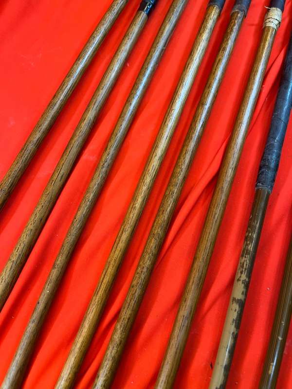 Set of Vintage Hickory Golfclubs
