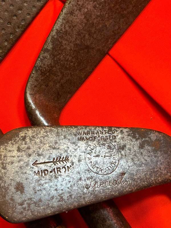 Set of Vintage Hickory Golfclubs