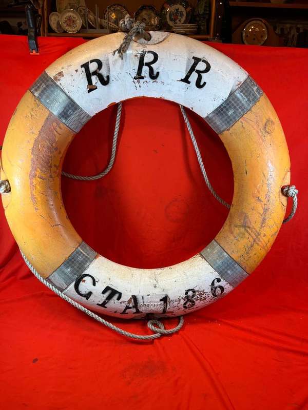 Pair of Life Buoys from a ship