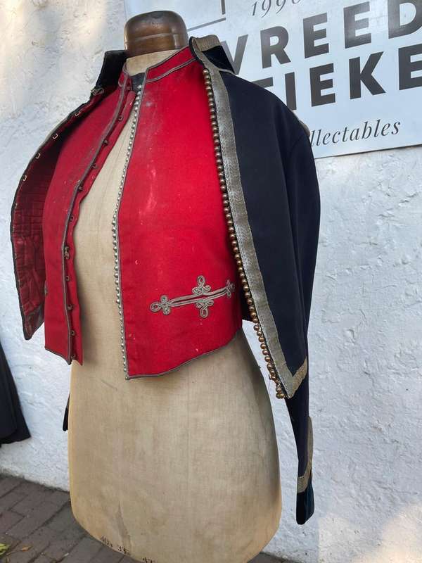 Victorian Army Officers Waistcote and Jacket plus Royal Artillery Dress Cape